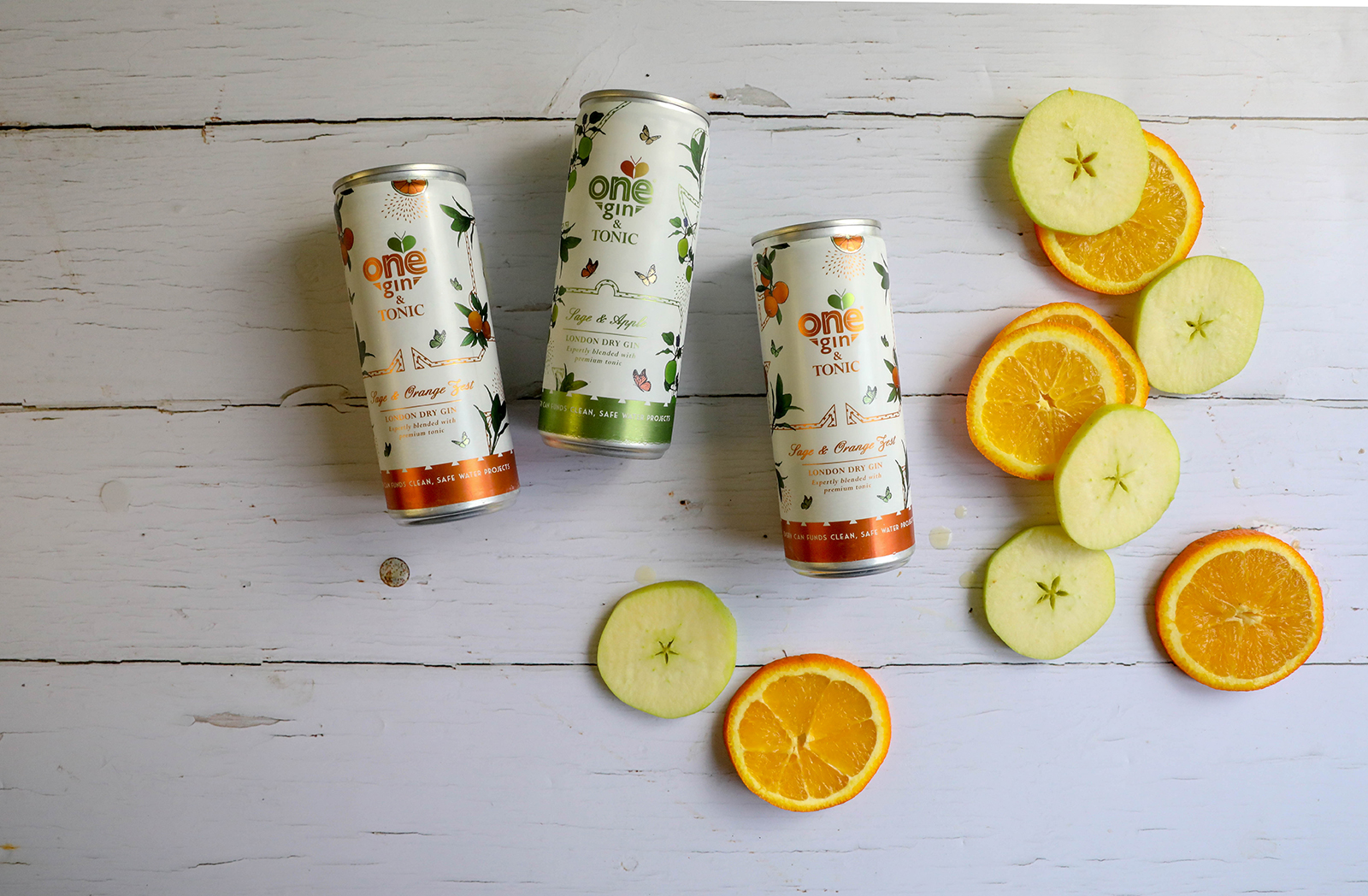 One Gin ready-to-drink gin cans