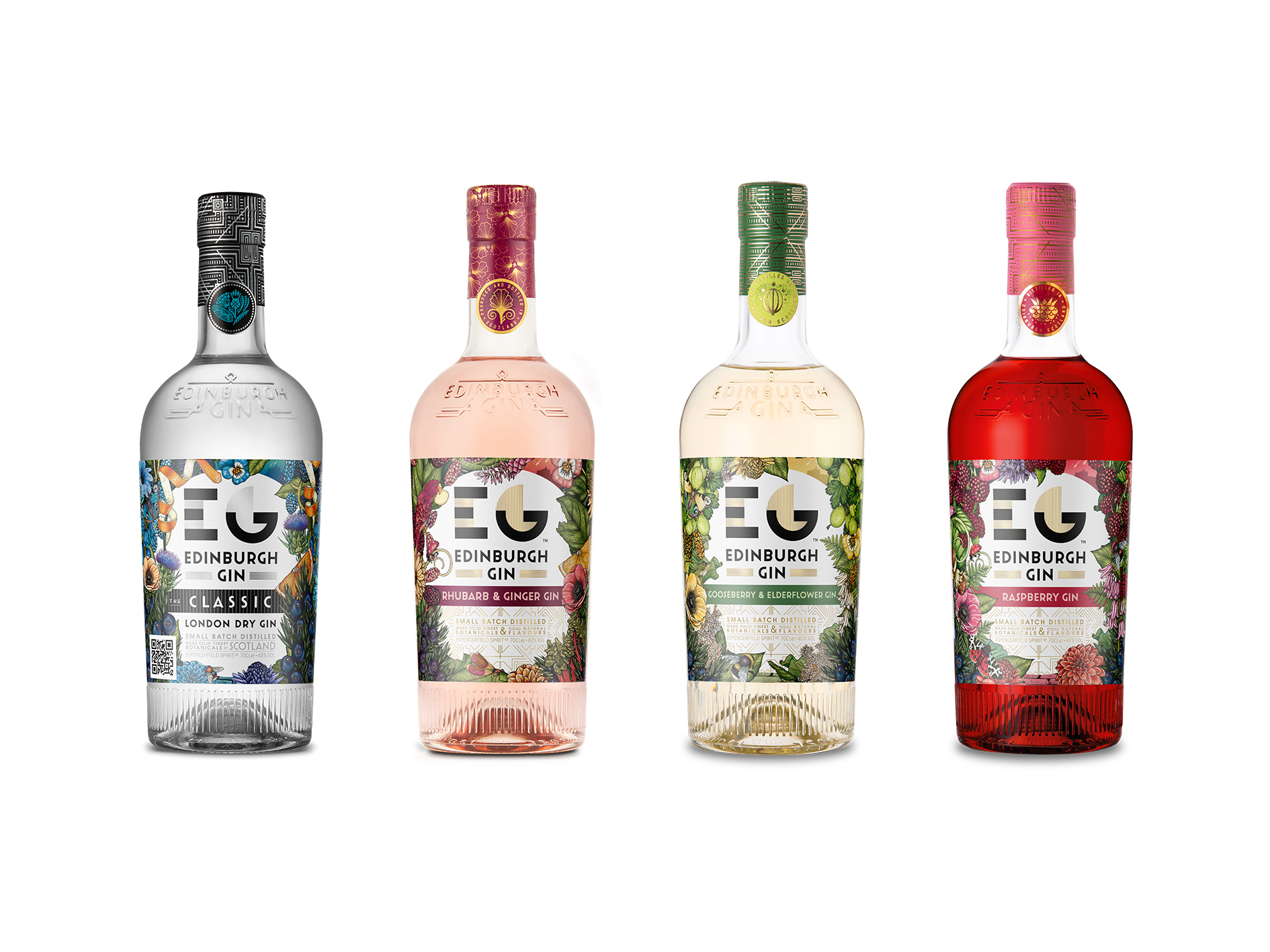 Edinburgh Gin Special Edition labels