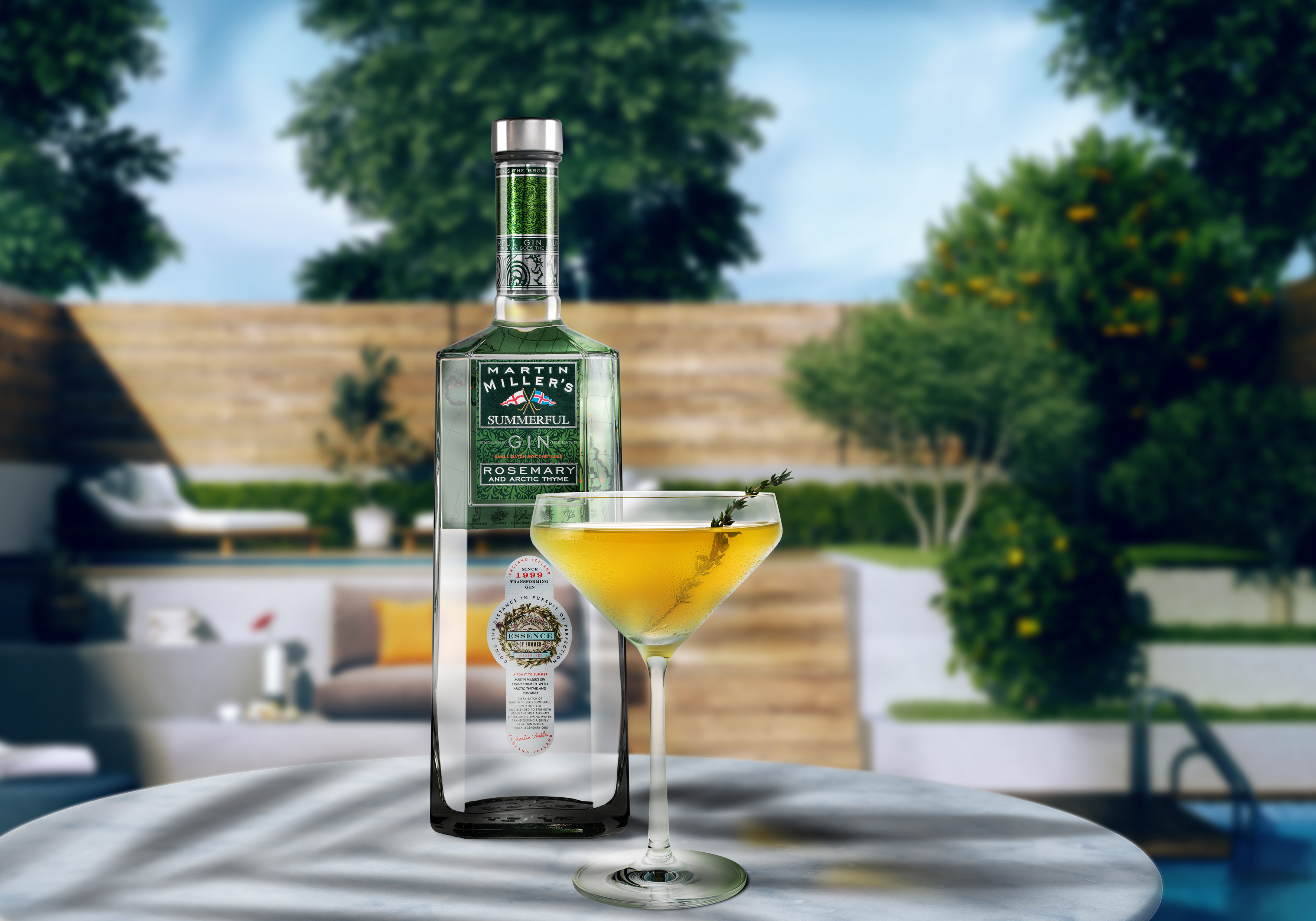 Martin Miller's Summerful Gin Bee's Knees cocktail