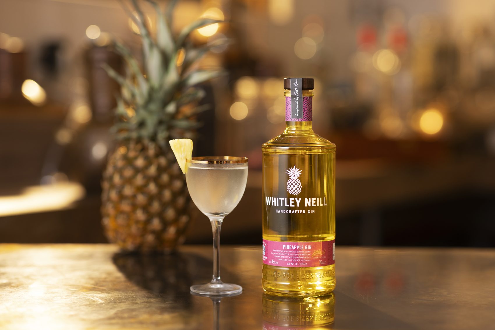 Whitley Neill Pineapple Gin Pina Colada Martini
